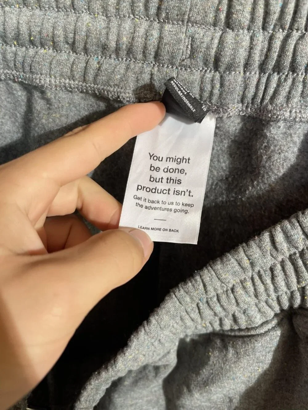 The North Face Shorts Womens XL Gray Fleece Sweat Elastic Waist Pockets Lounge
